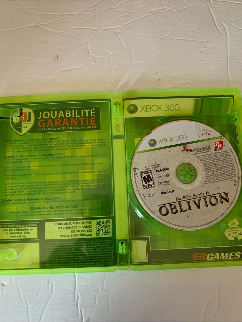 The Elder Scrolls IV: Oblivion Xbox 360 Video Game